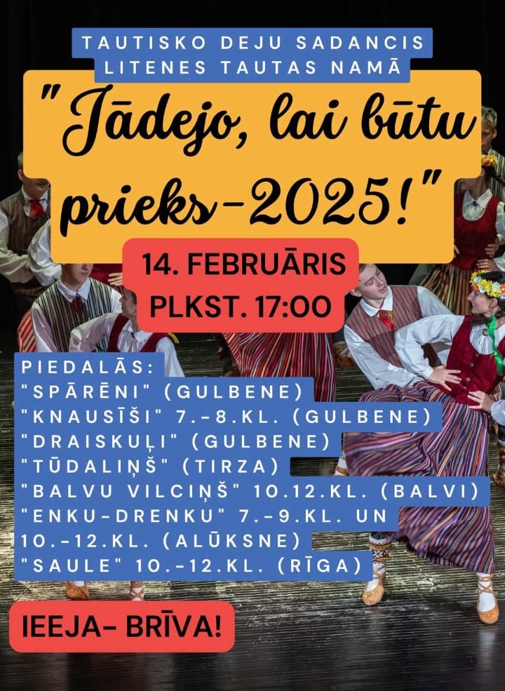 Jādejo, lai būtu prieks! 2025