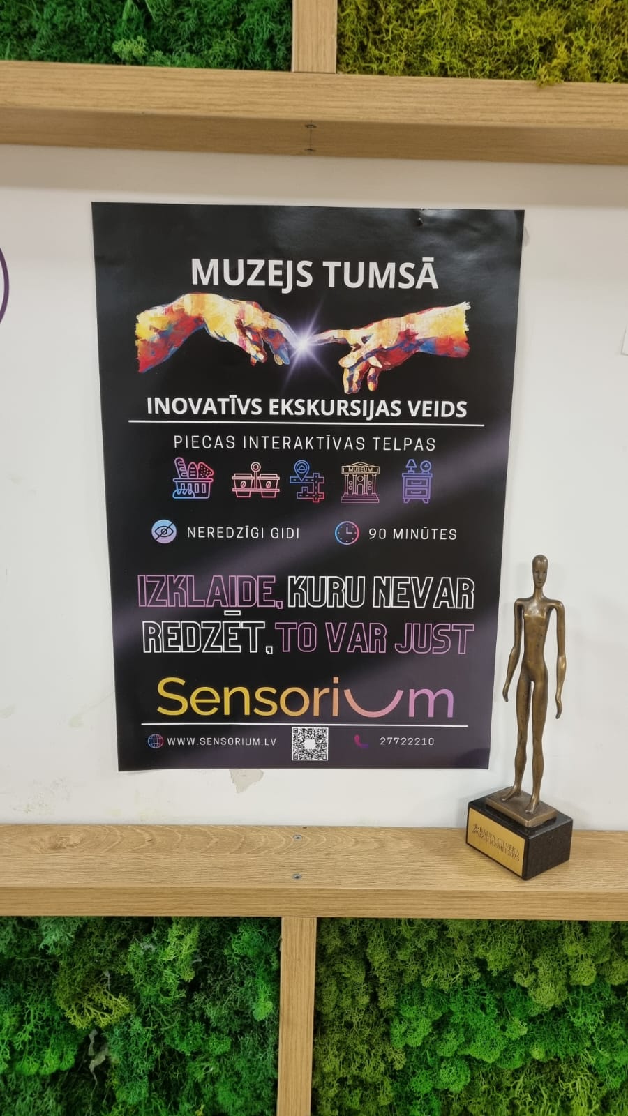 9.b muzejā “Sensorium”