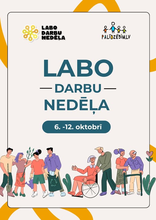 6.-12. oktobris – “Labo darbu nedēļa”!