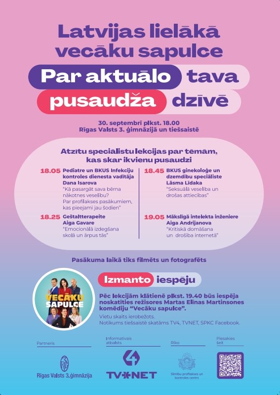 Latvijas lielākā vecāku sapulce