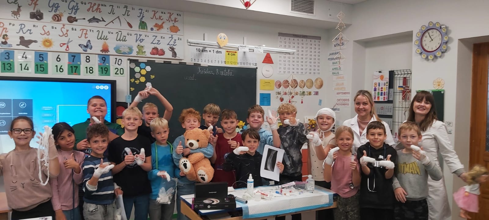 3.u klase iepazīst ārsta profesiju