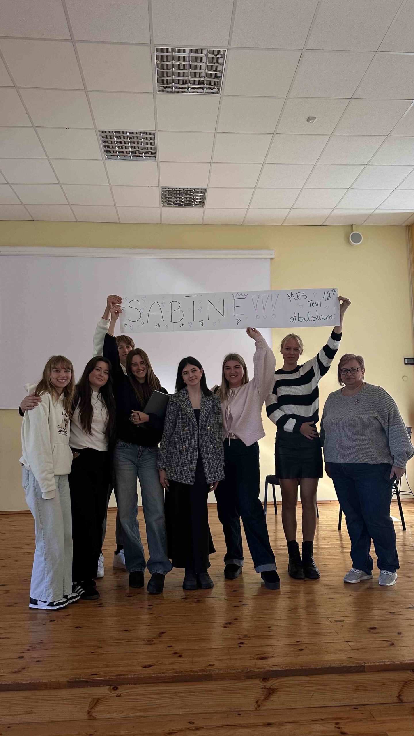 Skolēnu pašpārvaldes prezidente – Sabīne Kozlovska