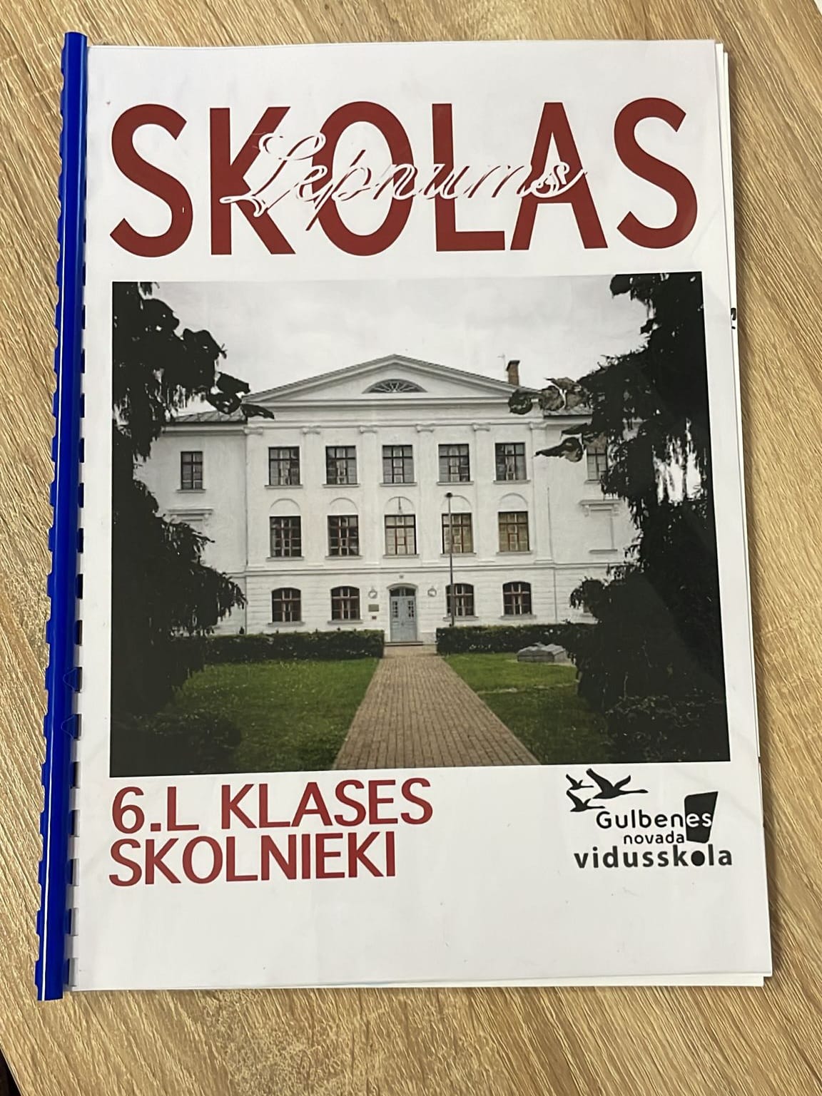 6.l rada grāmatu “Skolas lepnums”