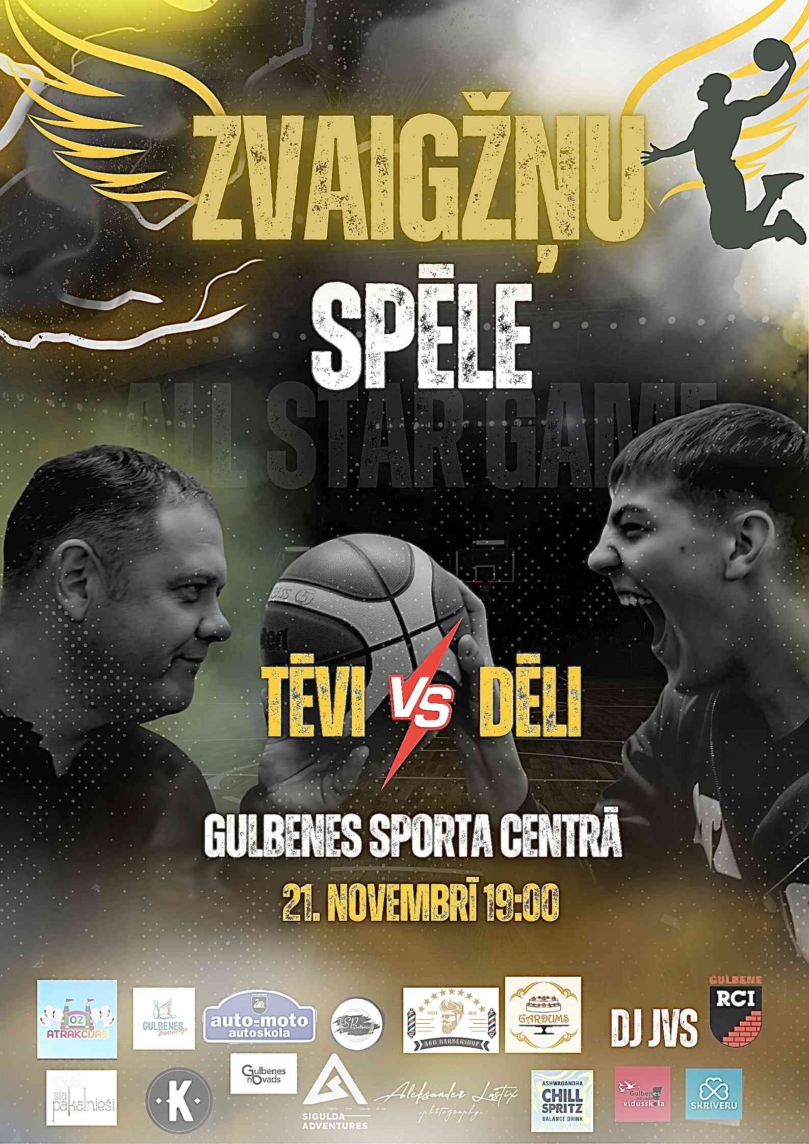 21.novembrī nāc uz Zvaigžņu spēli: TĒVI vs DĒLI!
