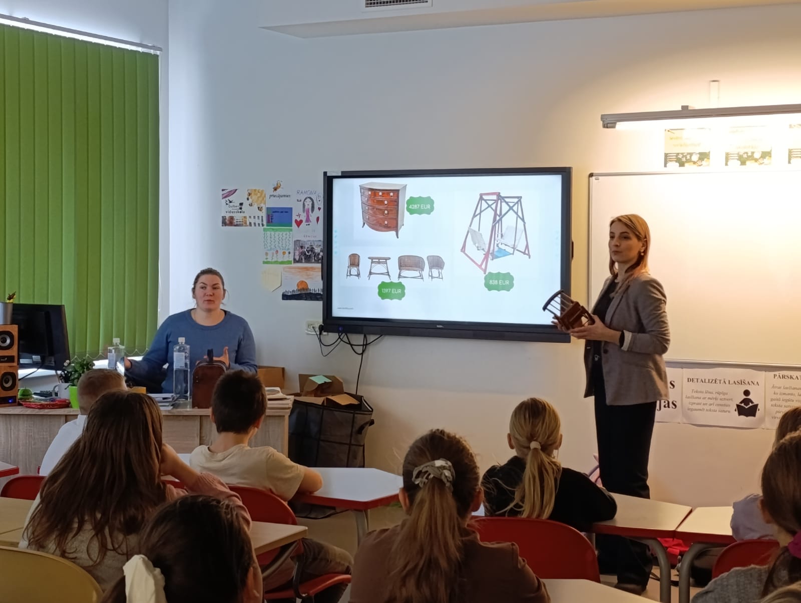 4.klašu skolēni iepazīst miniatūro mākslu