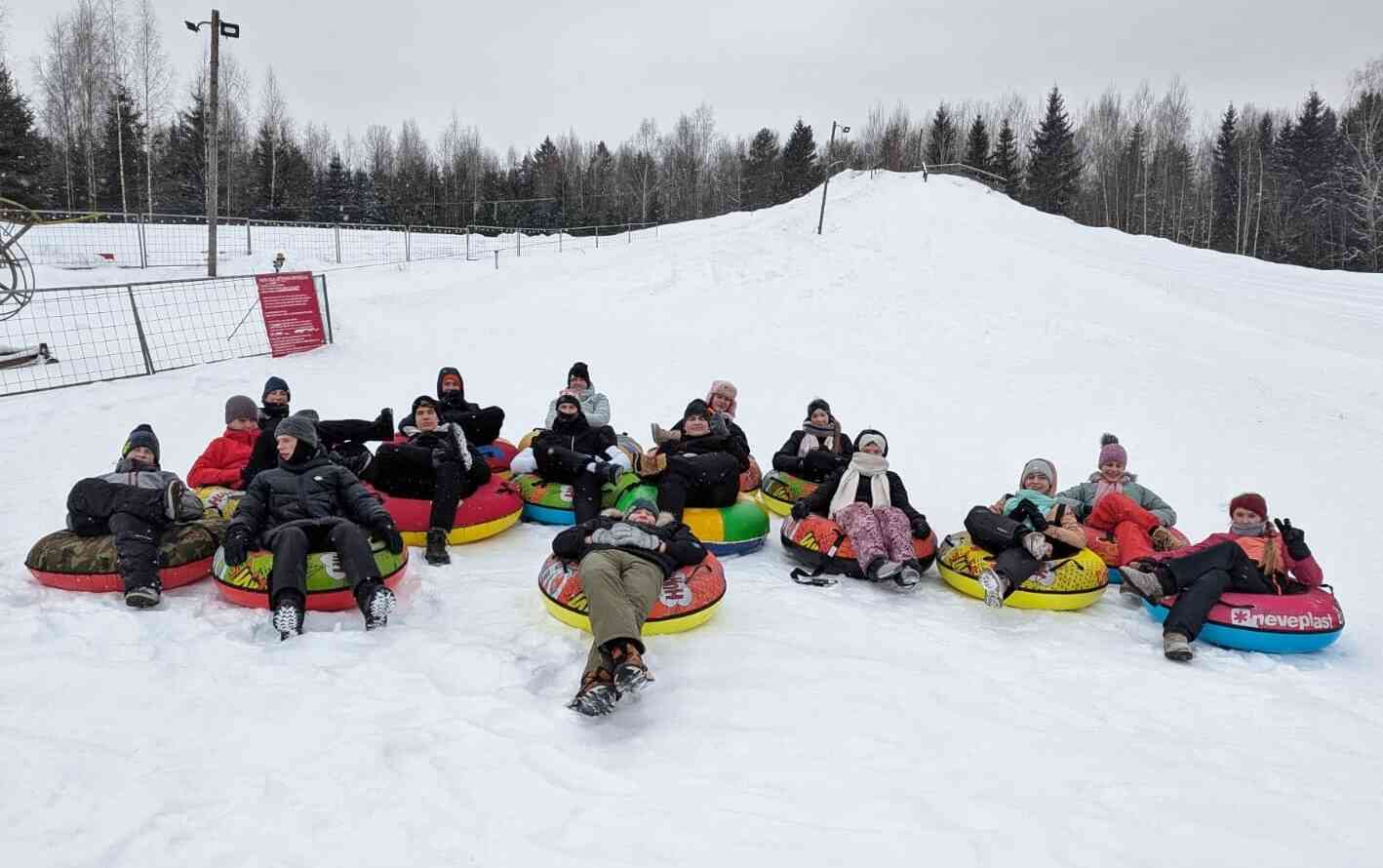 9.l bauda ziemas priekus Stāmerienā