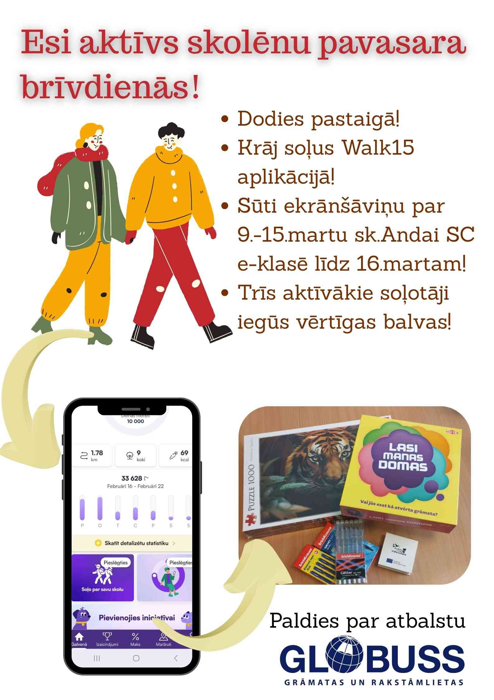 Soļo un saņem balvas!