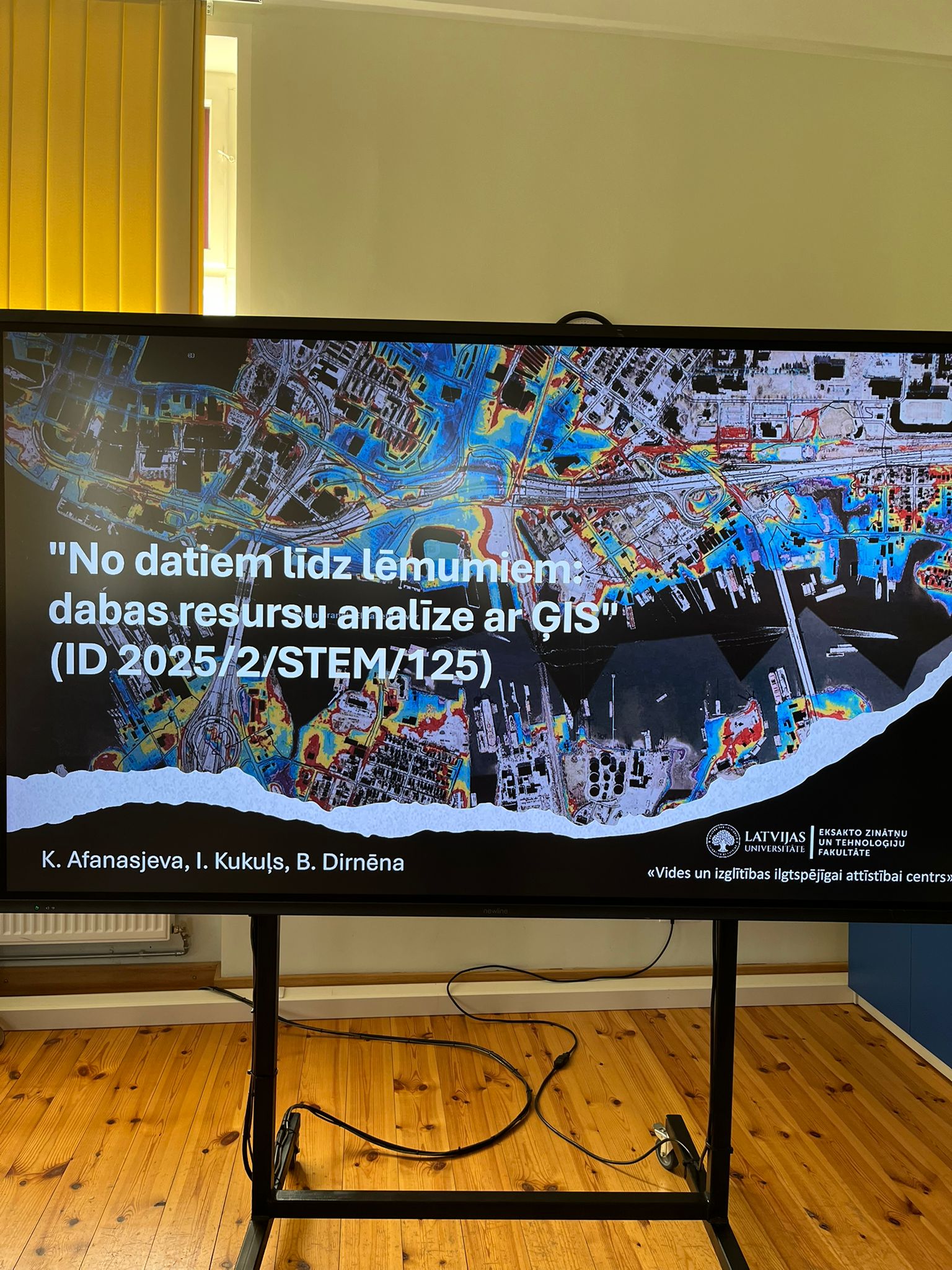 Dabas resursu analīze ar ĢIS