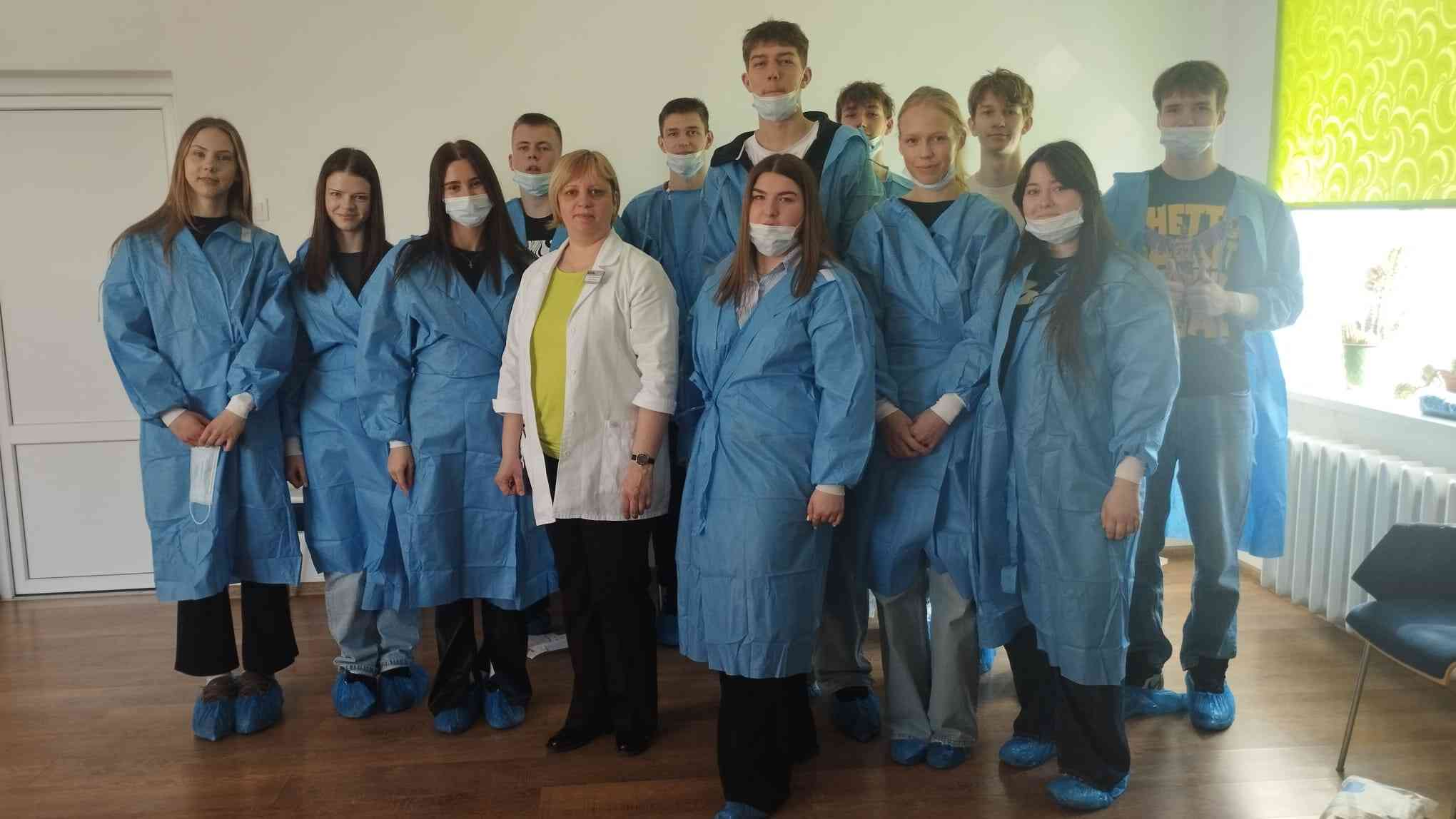 Mācību stunda Balvu slimnīcā