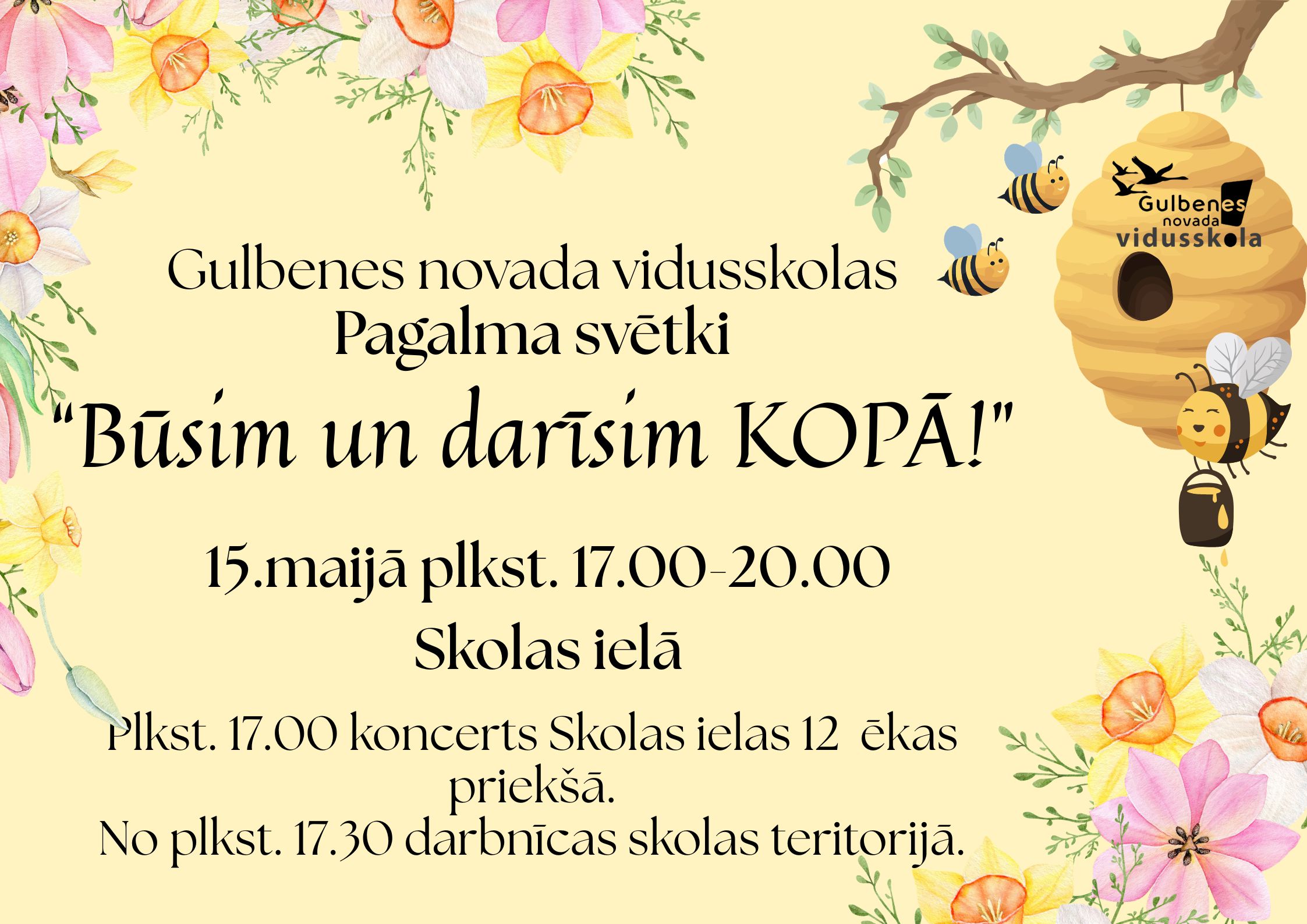 Pagalma svētki “Būsim un darīsim KOPĀ!”
