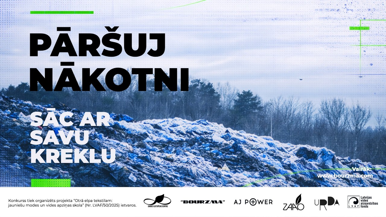 “Pāršuj nākotni: sāc ar savu kreklu!”
