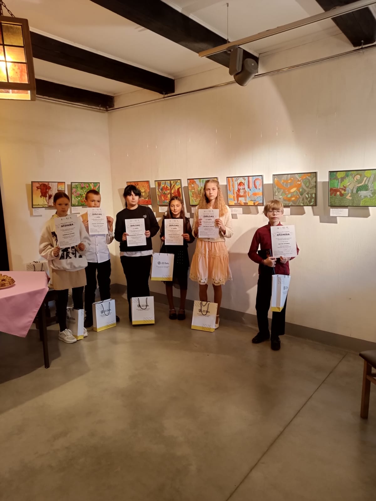 Konkursa “Dzīvnieki Raiņa dzejā” apbalvošanas pasākums
