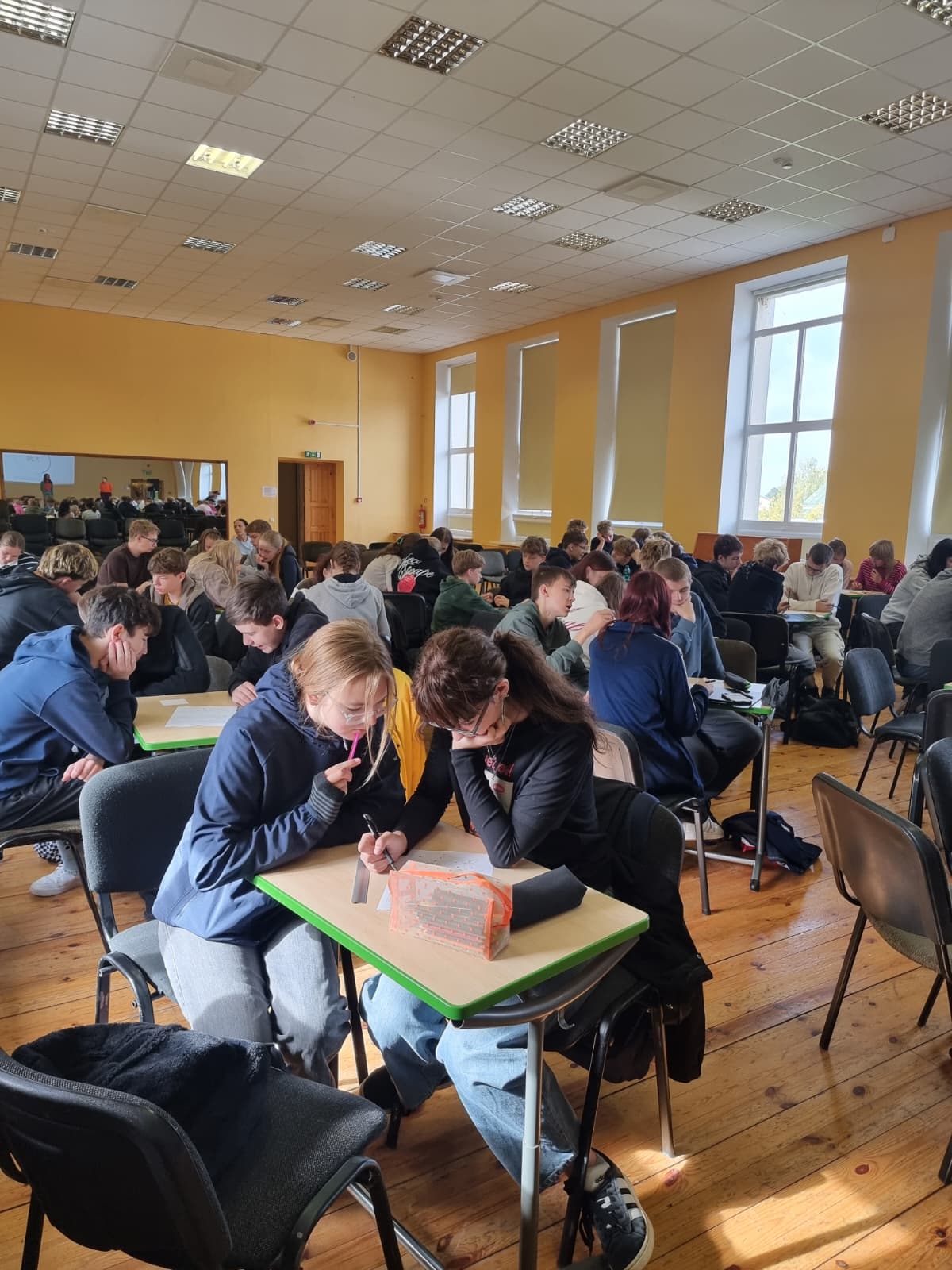 Gulbenē viesojas Jauno ģeogrāfu skola